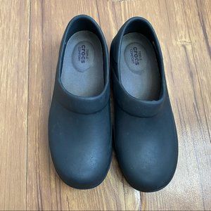 Crocs Triple Comfort Black Clogs Size 7